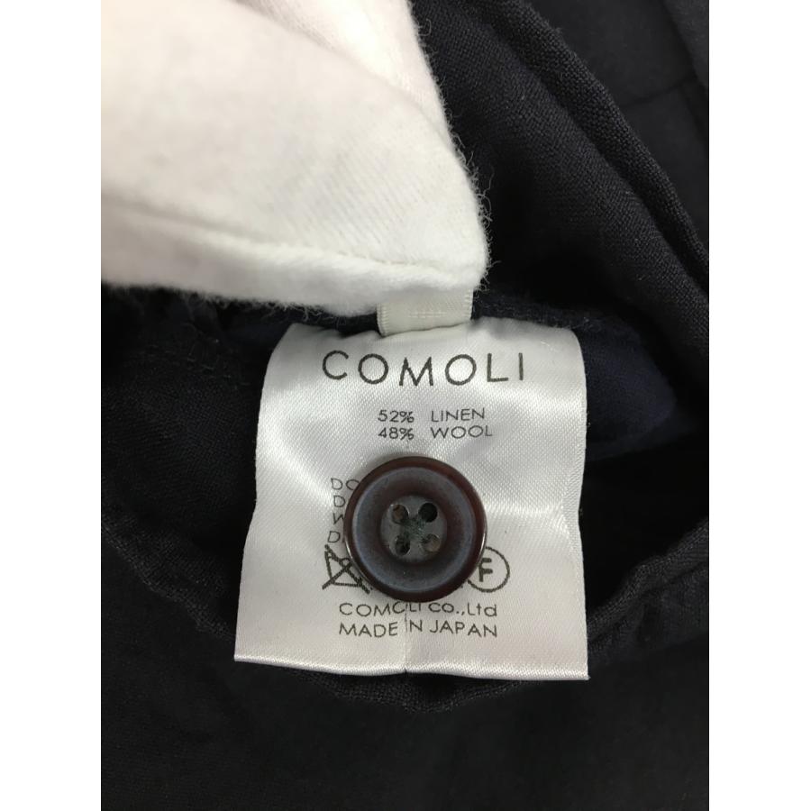 COMOLI コモリ リネンウール 2タック スラックス パンツ【4067-004