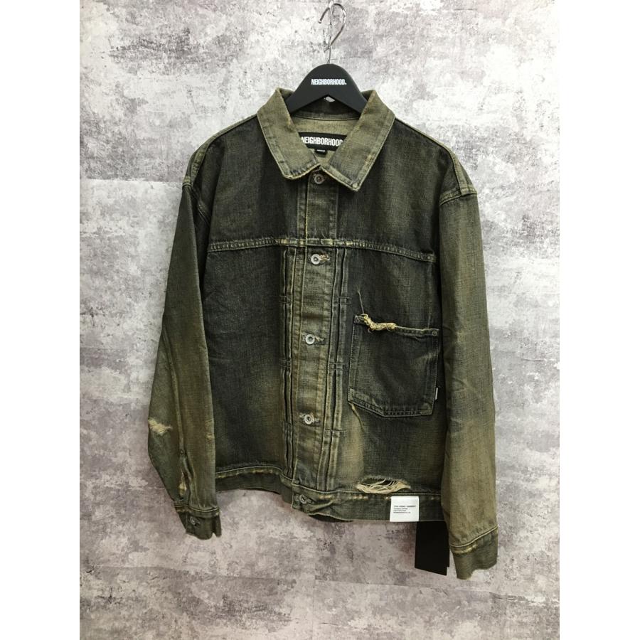 NEIGHBORHOOD SAVAGE DENIM TYPE-1 JACKET BLACK 24AW NEIGHBORHOOD SAVAGE DENIM TYPE-1 JACKET BLACK 24AW