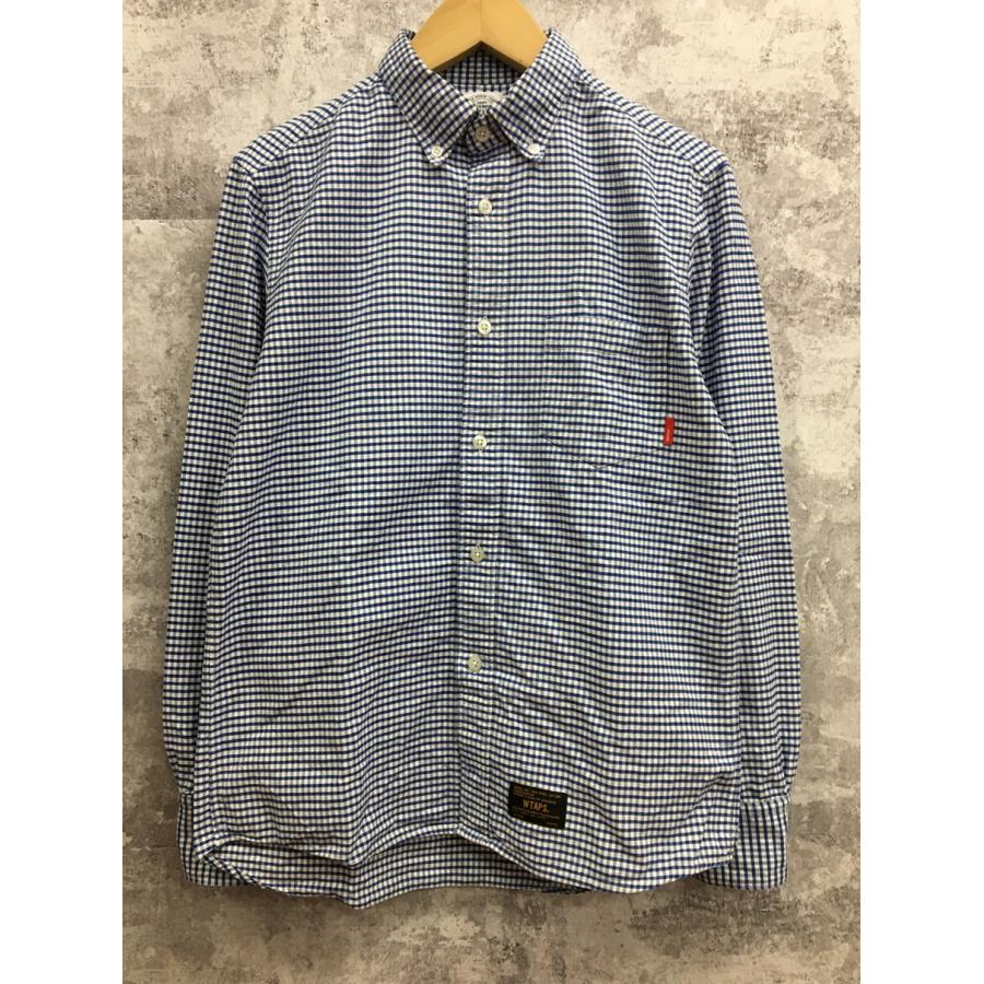 WTAPS GINGHAM L/S SHIRT 14aw ダブルタップス 長袖ギンガムチェック 