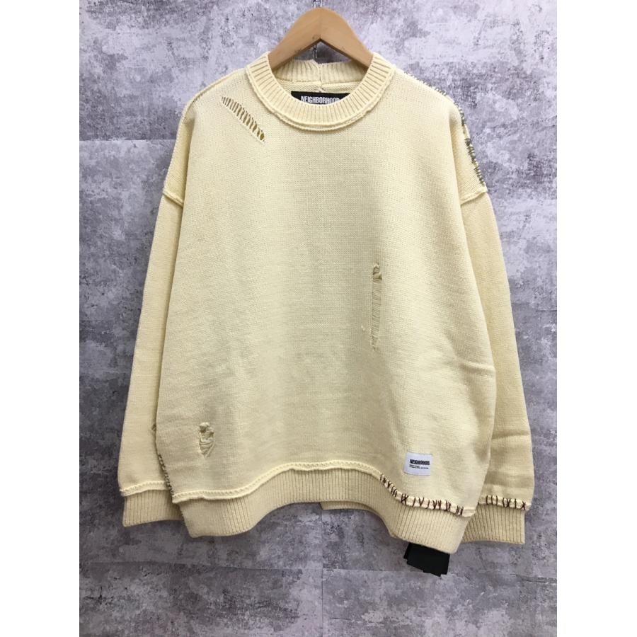 トップス Neighborhood savage crew neck sweater NEIGHBORHOOD（ネイバーフッド） NEIGHBORHOOD SAVAGE CREWNECK