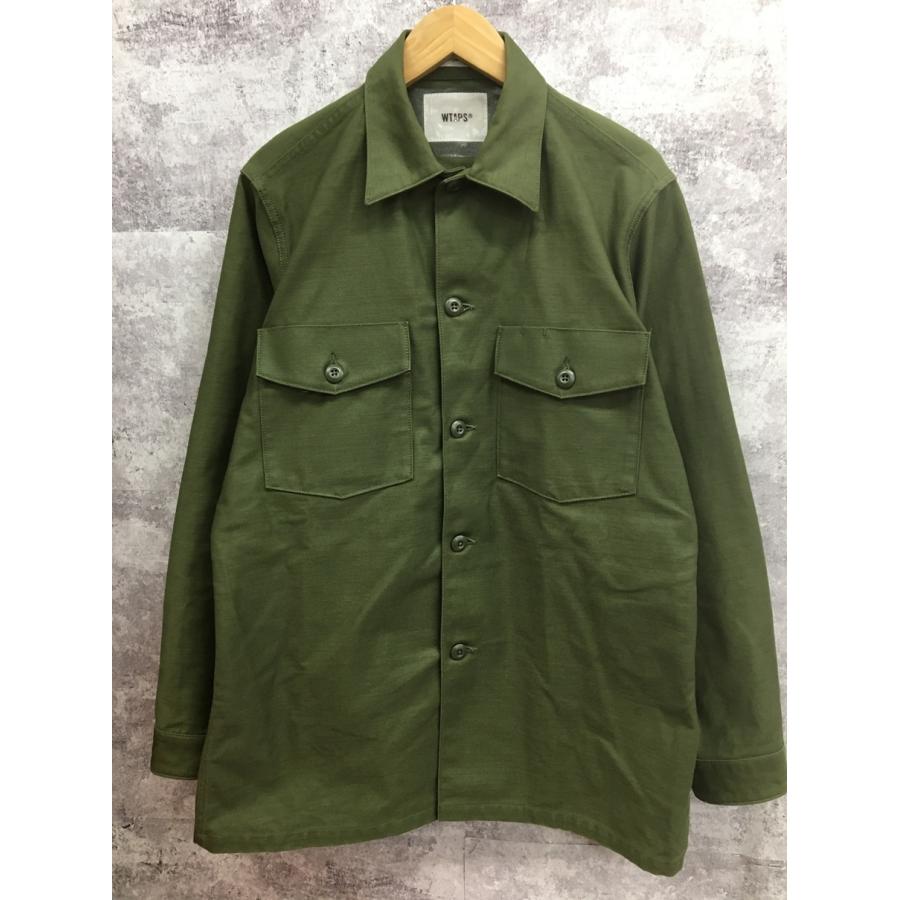 WTAPS WMILL LS サイズ　4(XL) WTAPS WMILL-LS ダブルタップス 長袖 ミリタリーシャツ【4807-004
