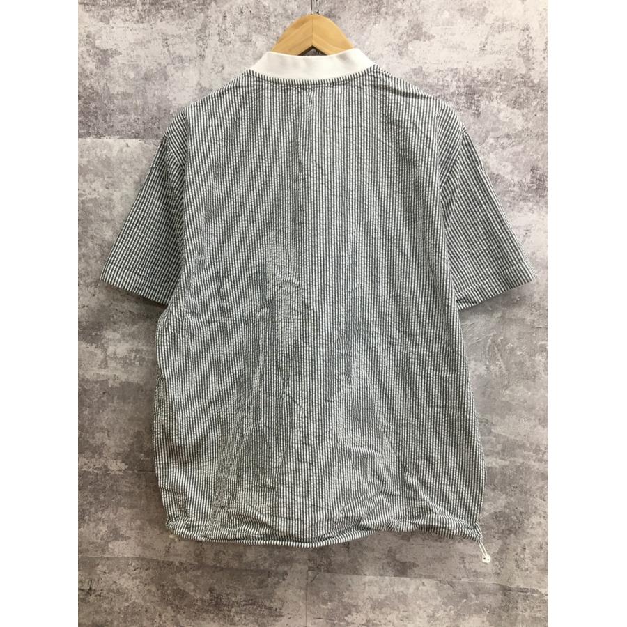 KITH シアサッカー 半袖シャツ KITH キス シアサッカー ヘンリーネックTシャツ 24ss【4810-004