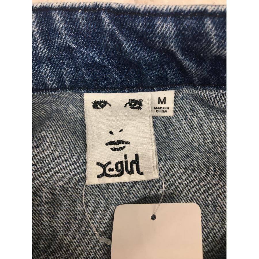 X-girl（エックスガール） X-girl ZIP UP STAND COLLAR DENIM JACKET