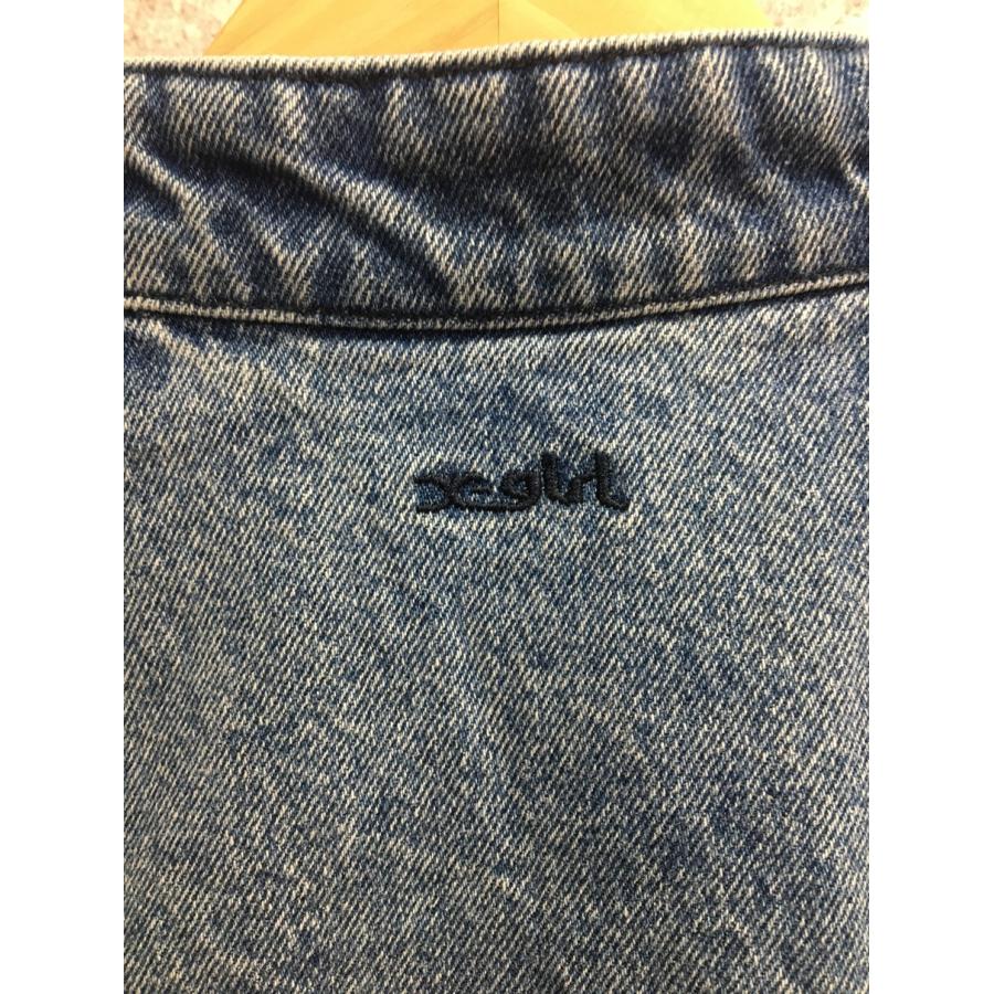 X-girl（エックスガール） X-girl ZIP UP STAND COLLAR DENIM JACKET