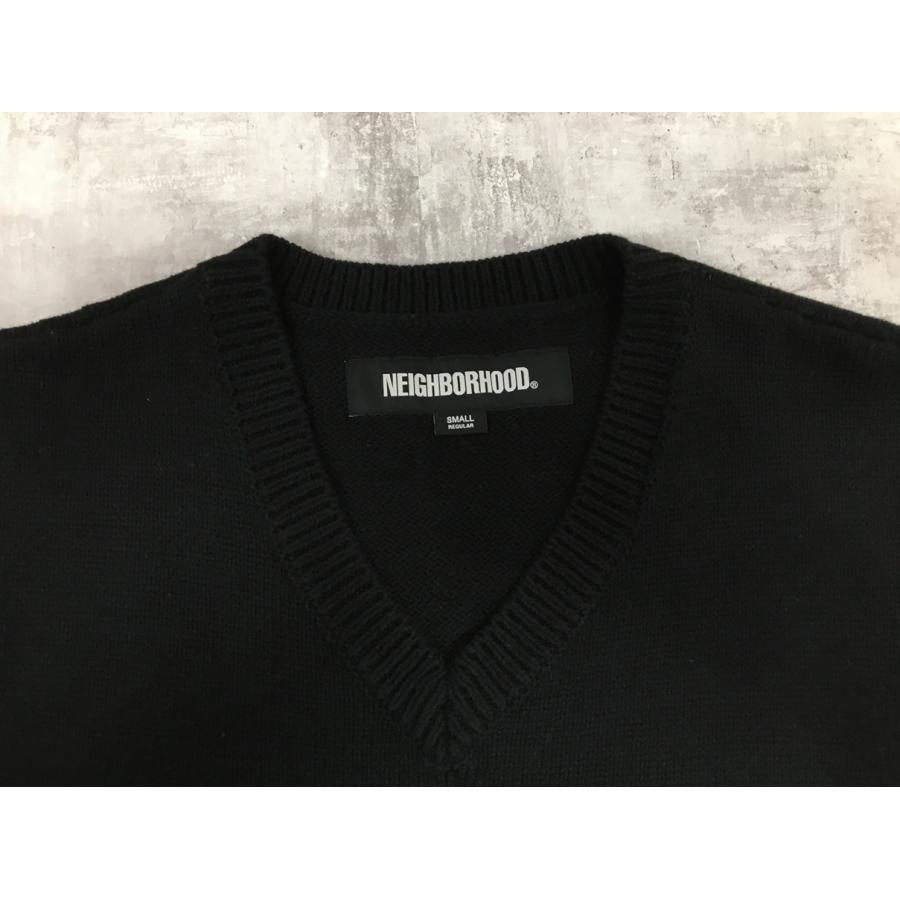 Neighborhood PLAIN V-NECK VEST ネイバーフッド ニットベスト 24ss【4960-004】 NEIGHBORHOOD（ネイバーフッド） Neighborhood PLAIN V-NECK VEST