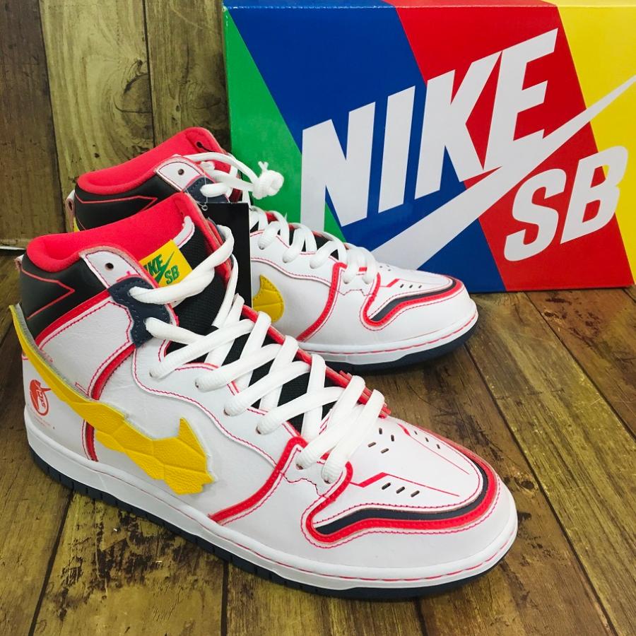新品】ガンダム ユニコーン × ナイキ SB ダンク ハイ プロ QS