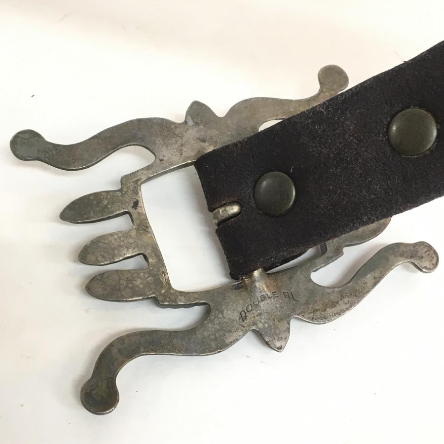 RRL ダブルアールエル RALPH LAUREN レザーベルト【8145-004】 : 万代