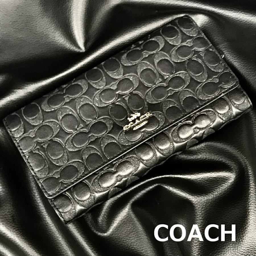 COACH（コーチ） COACH F83504 ボックスドトライフォールド 三つ折り 