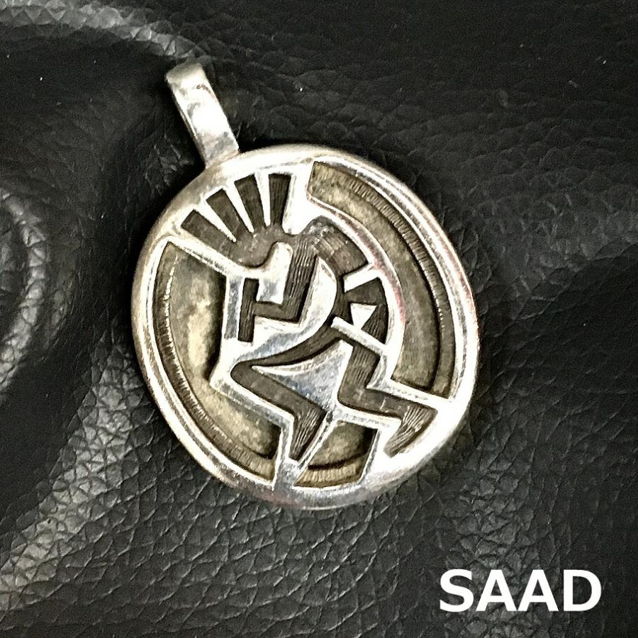 SAAD サード ココペリ シルバー925 ペンダントトップ【8217-004