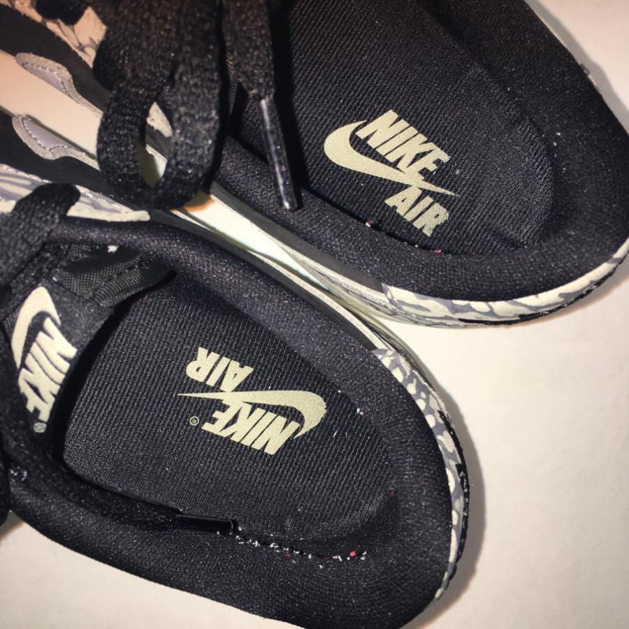 NIKE（ナイキ） NIKE AIR JORDAN 1 RETRO LOW OG BLACK ELEPHANT エア