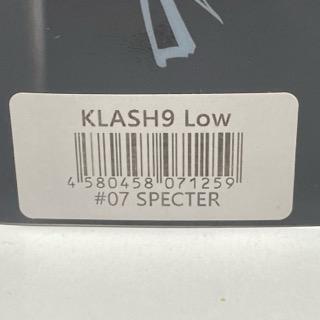 DRT ディーアールティ KLASH9 Low クラッシュナイン ロー/カラー：#07