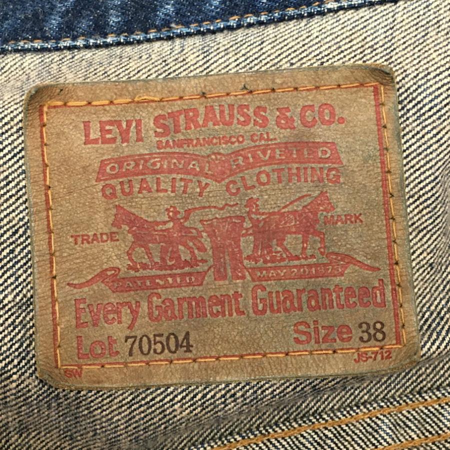Levi's（リーバイス） Lot 70504 J02 日本製 95年製 3rdタイプ 4th