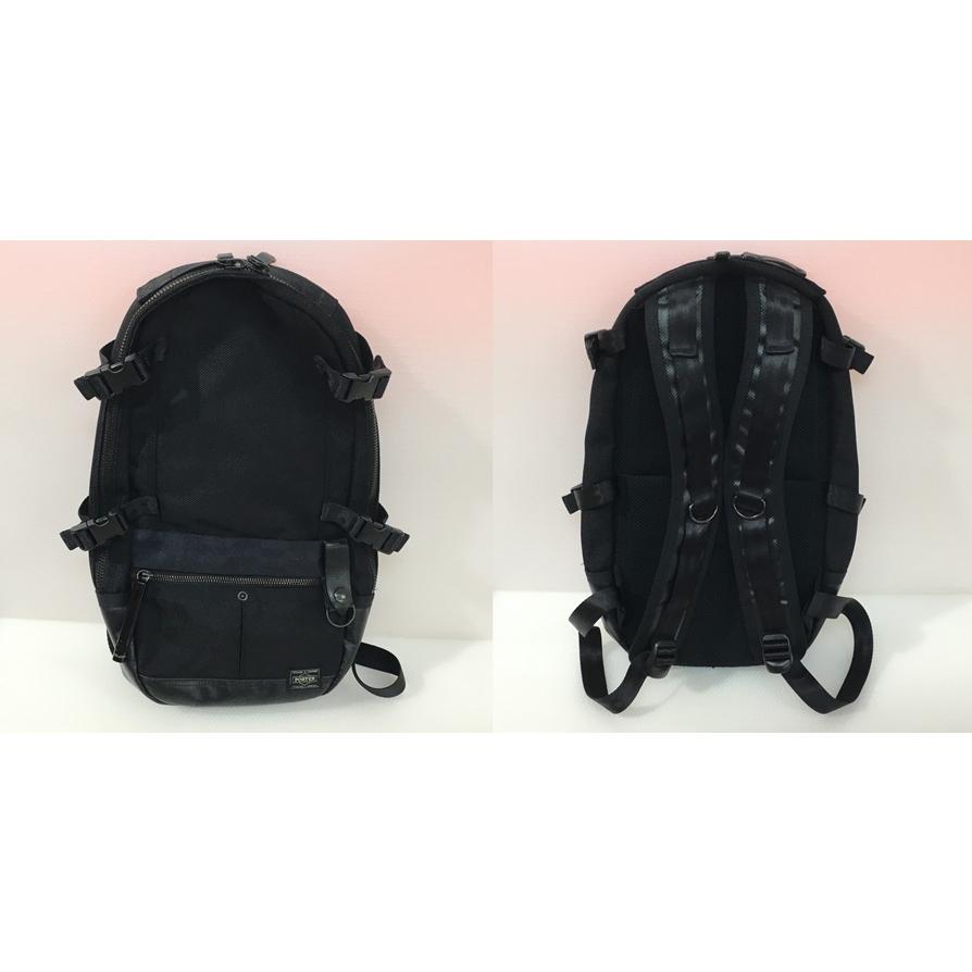 PORTER HEAT ポーターヒート リュック バックパック デイパック ブラック【8561-004】 PORTER HEAT ポーターヒート リュック バックパック デイパック