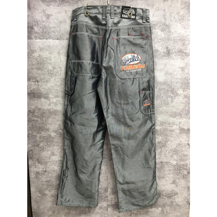 EMINEM SLIMSHADY SHINNY BAGGY DENIM エミネム シャイニーデニム