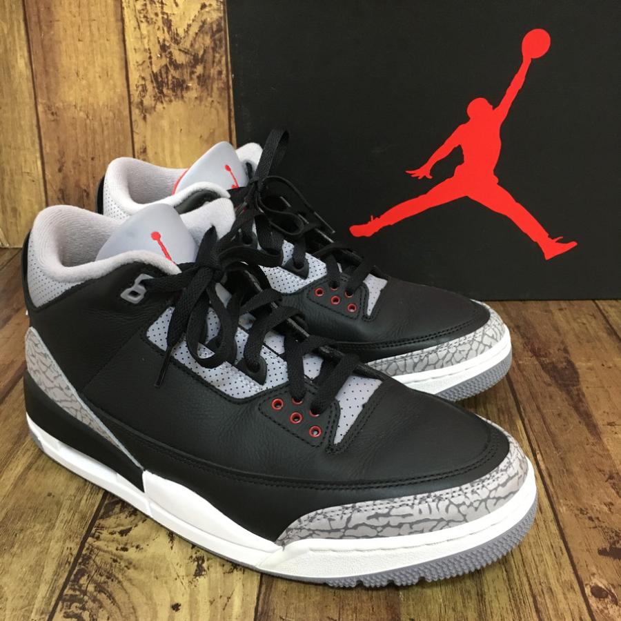 NIKE（ナイキ） NIKE AIR JORDAN 3 RETRO BLACK CEMENT エアジョーダン