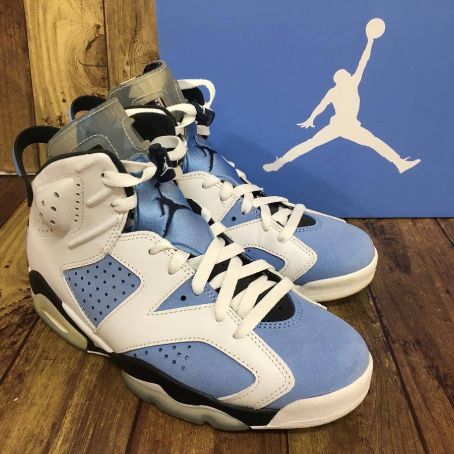 ナイキ　Air Jordan 6 レトロ ユニバーシティブルー エアジョーダン NIKE（ナイキ） NIKE AIR JORDAN 6 RETRO UNC HOME エアジョーダン 6