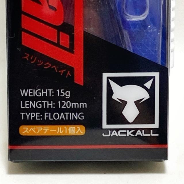 JACKALL/ジャッカル SLICK BAIT スリックベイト/カラー：#ボーン