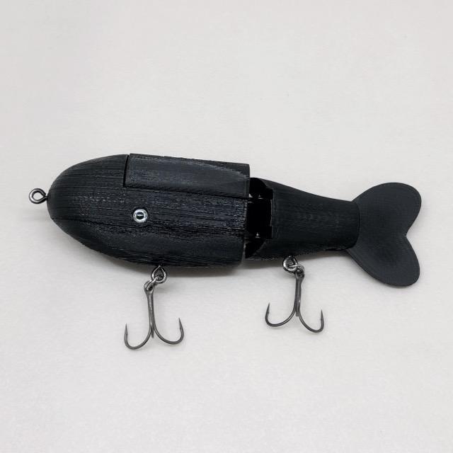 大口 ルアー カバ 12㎝ フィッシングショー 1999 限定品 現状 ジャンク SHOKURO'S FISHING/ショークロフィッシング くじらルアーVer2.0/カラー