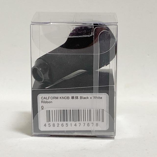 DRT/ディーアールティー CALFORM KNOK 単体 #Black × White Ribbon