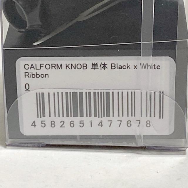 DRT/ディーアールティー CALFORM KNOK 単体 #Black × White Ribbon【87105-007】 DRT/ディーアールティー CALFORM KNOK 単体 #Black × White Ribbon
