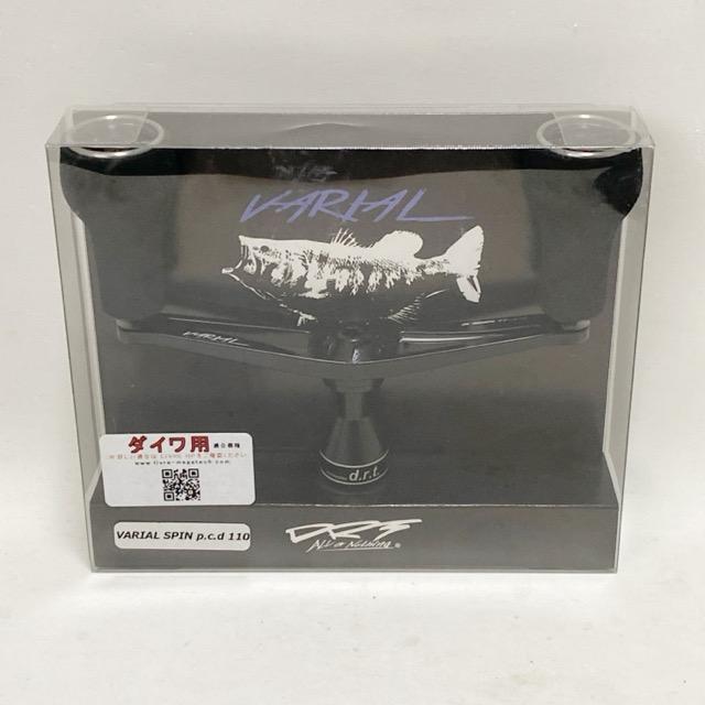 DRT/ディーアールティー VARIAL SPIN 110 CALFORM KNOB ダイワ用#BLACK