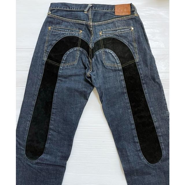 EVISU（エヴィス） 2001 スウェード 大黒 ビッグカモメ デニムパンツ