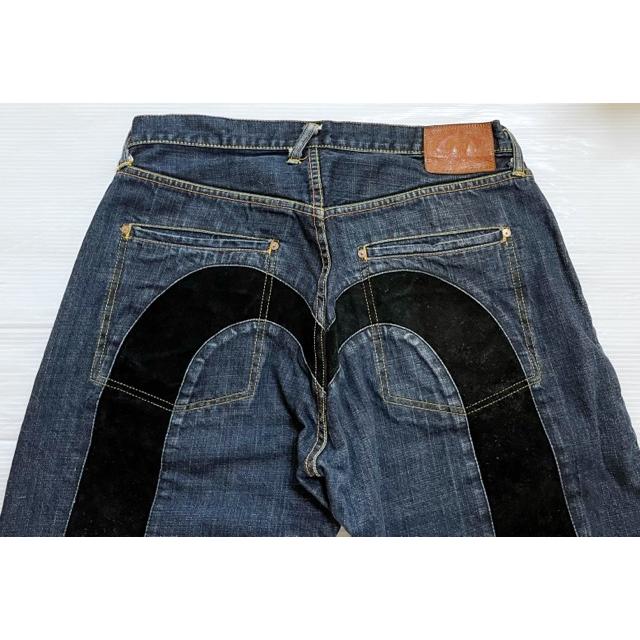 EVISU（エヴィス） 2001 スウェード 大黒 ビッグカモメ デニムパンツ