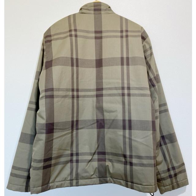 STUSSY（ステューシー） サーモライト チェック柄 スタンドカラー 中綿 