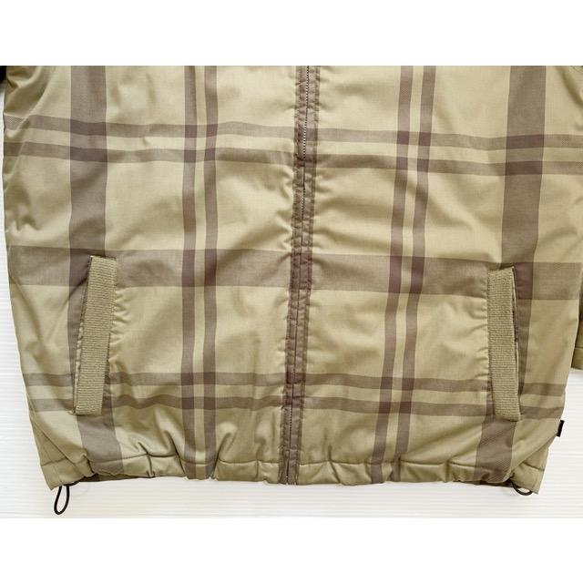 STUSSY（ステューシー） サーモライト チェック柄 スタンドカラー 中綿