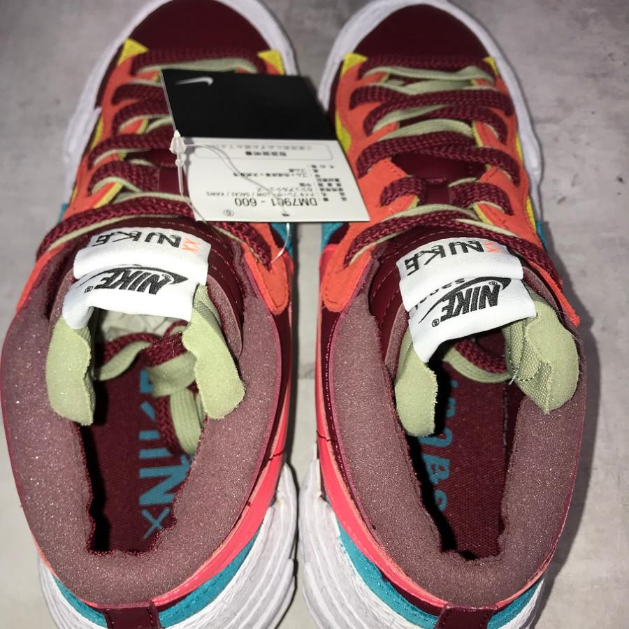 NIKE KAWS×Sacai×NIKE Blazer Low TeamRed カウズ×サカイ×ナイキ