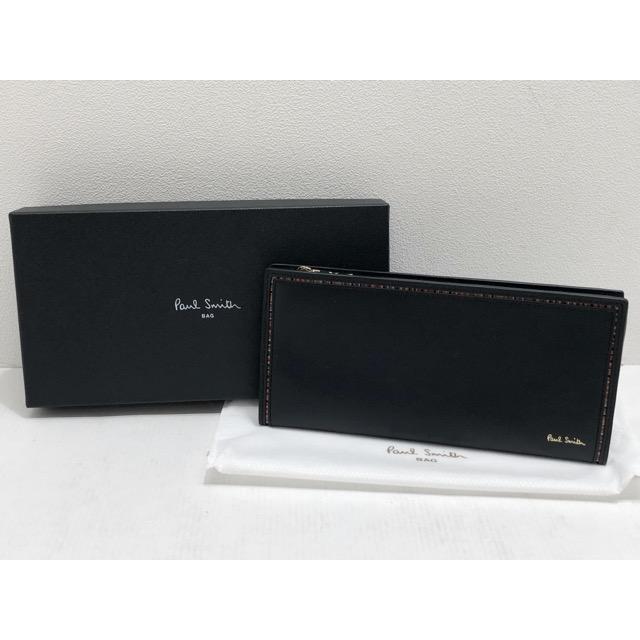 Paul Smith（ポール・スミス） マルチストライプ L字ファスナー 長財布