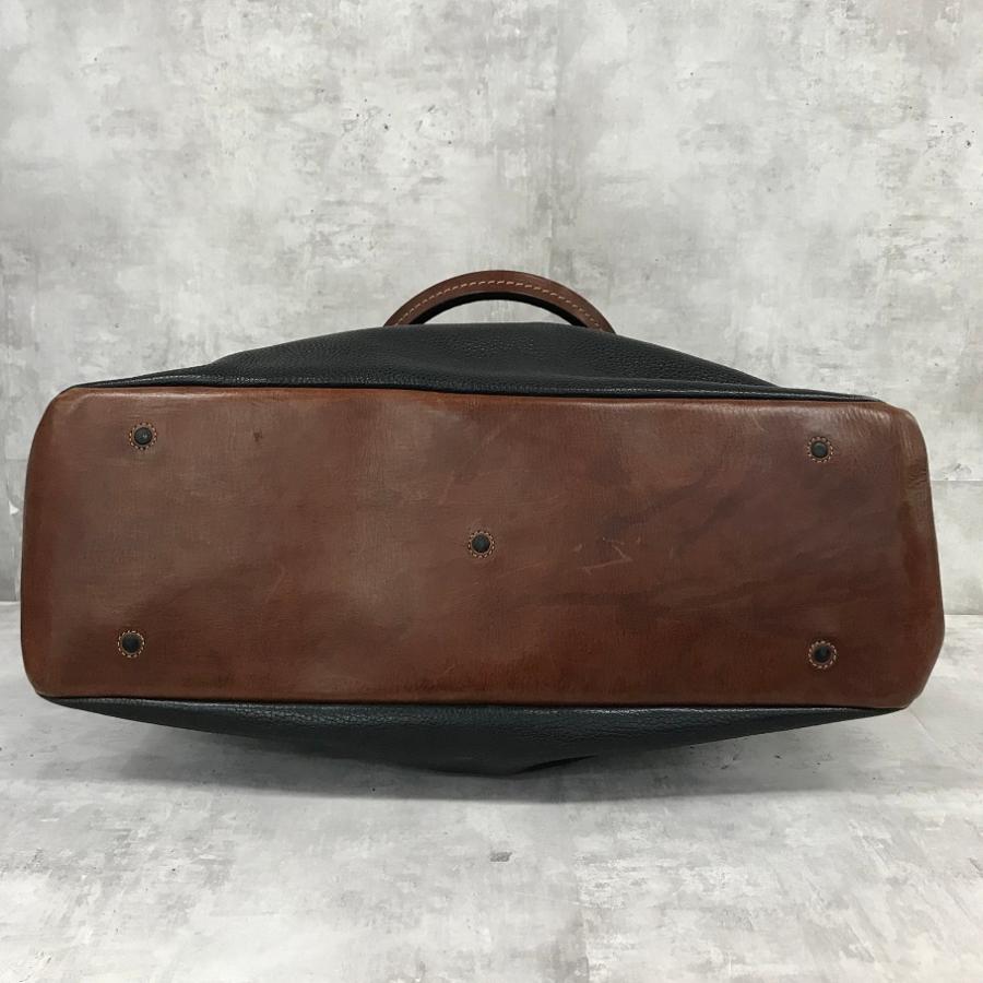 【美品・定価101,200円】Daniel&bob ダニエル＆ボブ bain Daniel&Bob × TOMORROW LAND トート ネイビー ブラウン 肩掛け