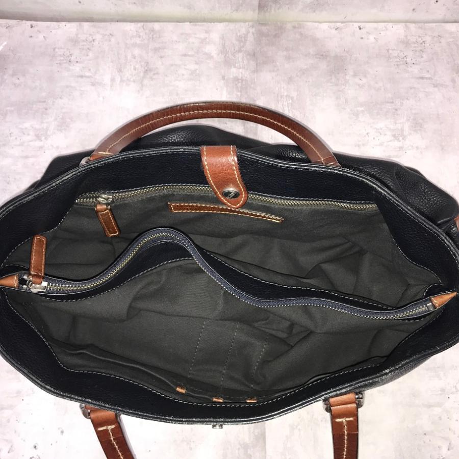 Daniel&Bob × TOMORROW LAND トート ネイビー ブラウン 肩掛け