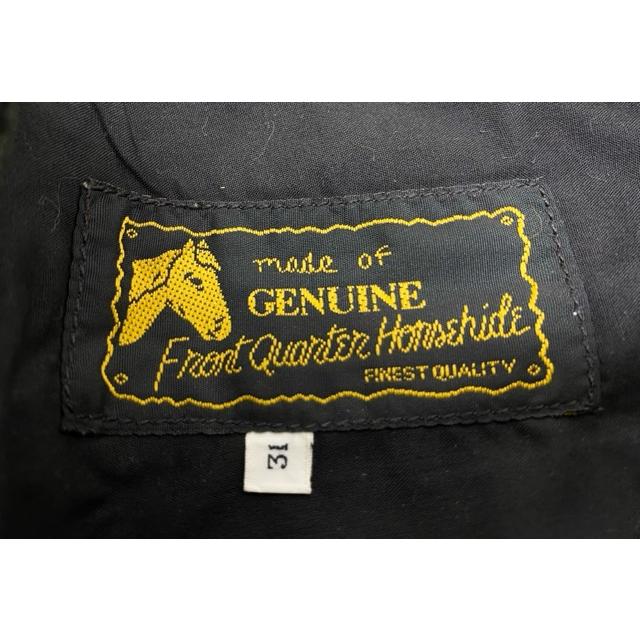 AERO LEATHER（エアロレザー）ホースハイド レザーパンツ 馬革【C1570