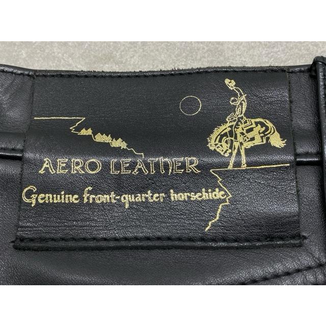 AERO LEATHER(エアロレザー)ホースハイド レザーパンツ 馬革 AERO LEATHER(エアロレザー)ホースハイド レザーパンツ 馬革