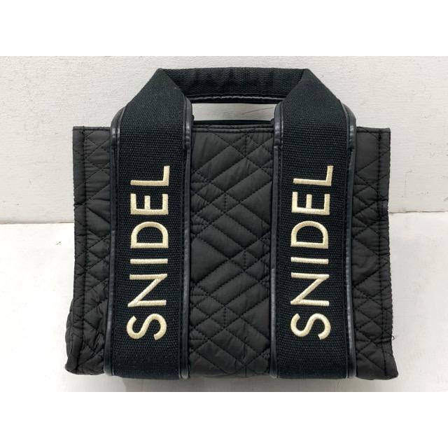 SNIDEL（スナイデル） キルティング ロゴ ショルダーバッグ トート 