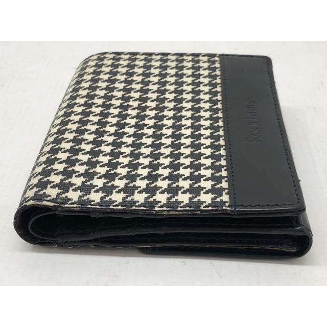 極美品 Ralph Lauren ラルフローレン 二つ折り財布 千鳥格子柄 Ralph Lauren - 極美品 Ralph Lauren ラルフローレン 二つ折り財布