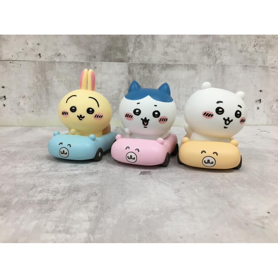 104 ちいかわ フレンズ3 くるまブーイ セット ソフビ フィギュア 3種