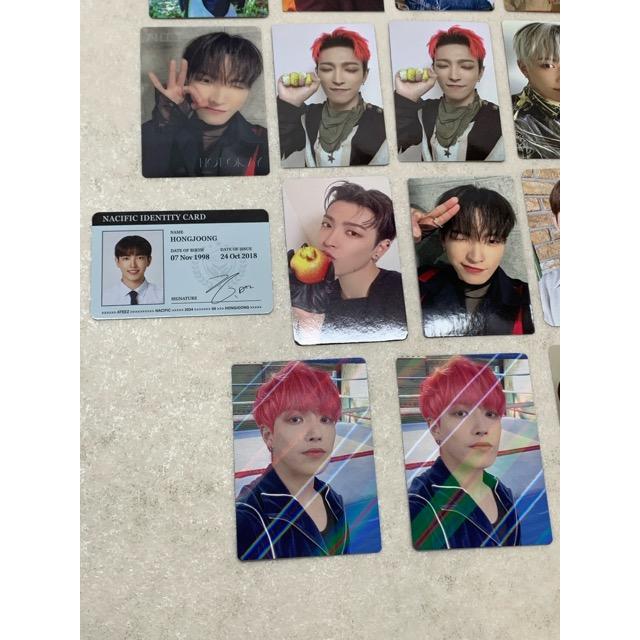 ATEEZ エイティーズ ホンジュン HONGJOONG トレカ まとめ売り【E3319