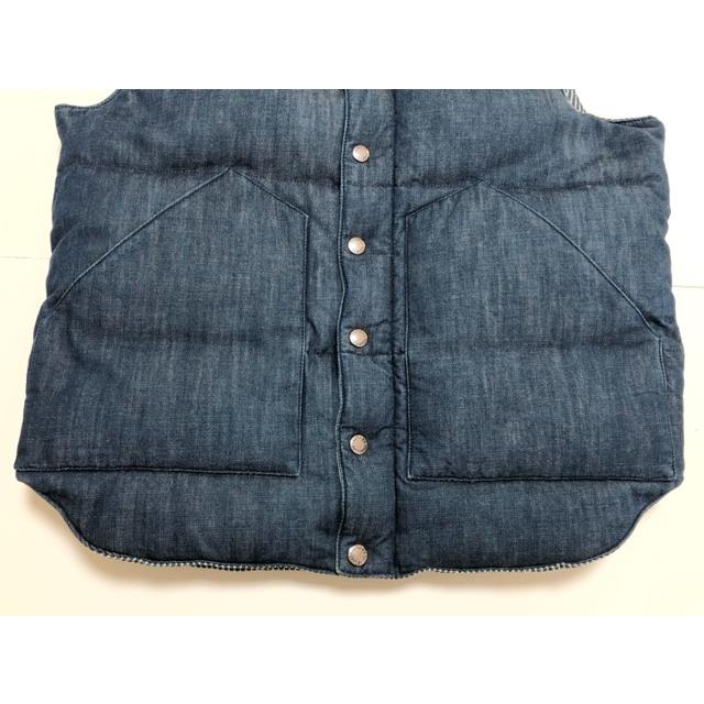 SUGAR CANE CANE(シュガーケーン)DENIM DOWN VEST デニム SUGAR CANE CANE(シュガーケーン)DENIM DOWN VEST デニム