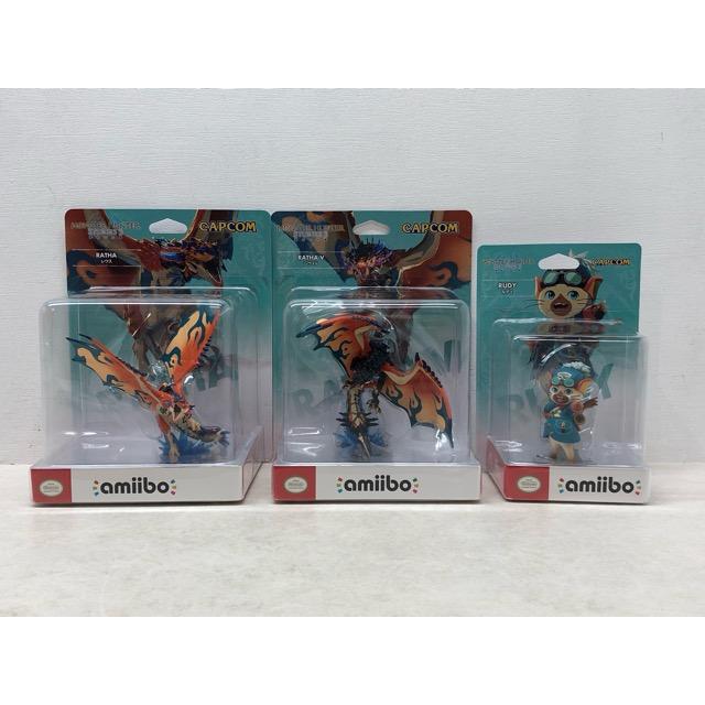 未開封☆amiibo モンスターハンターストーリーズ3 レウス/レウスV