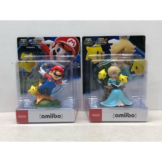 未開封☆amiibo マリオ ロゼッタ フィギュア 2体セット 【E4255-008
