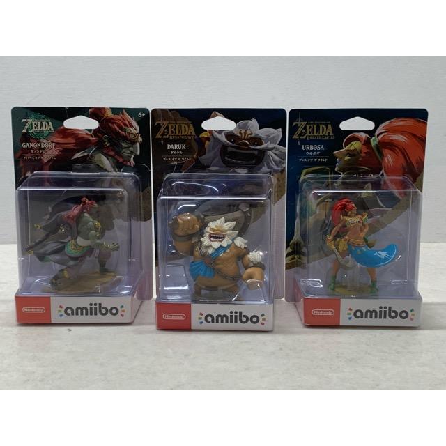 未開封☆amiibo ダルケル ウルボザ ガノンドロフ ゼルダの伝説 ブレス