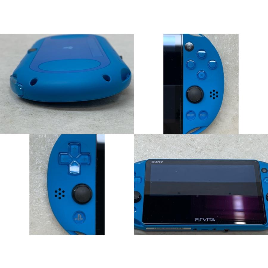 PS Vita PCH-2000 青 ケース付【E4323-008】064 : 万代書店ヤフー店