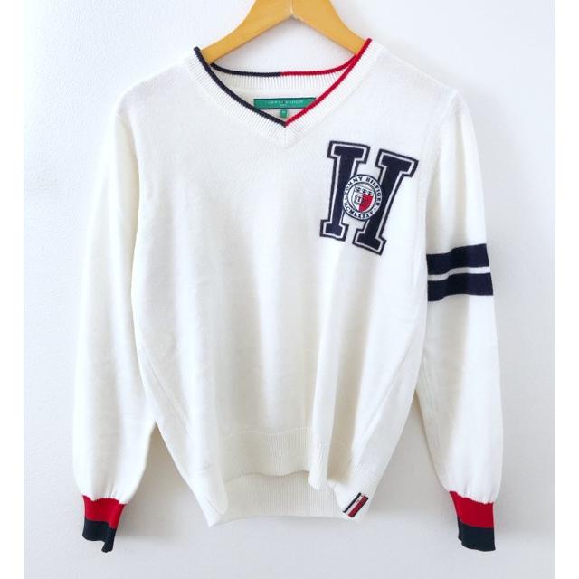 【美品】  トミーヒルフィガーゴルフ Ｖネックセーター TOMMY HILFIGERGOLF（トミーヒルフィガーゴルフ）Vネック ニット