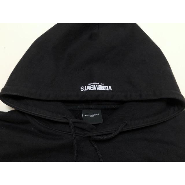 MASTER NUMBER（マスターナンバー）916601 FAKE FACE HOODIE プル