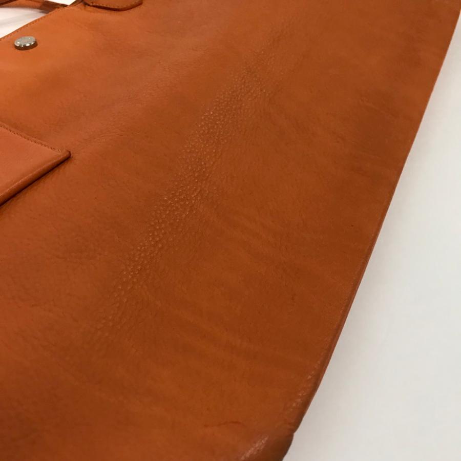 UNITED ARROWS（ユナイテッドアローズ） レザートートバッグ オレンジ