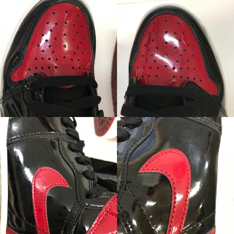 NIKE（ナイキ） NIKE AIR JORDAN1 HIGH OG Patent Bred (ナイキ エア