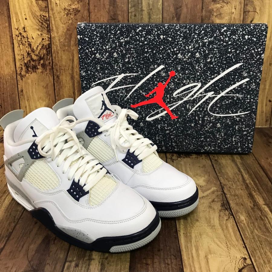 NIKE AIR JORDAN 4 RETRO MIDNIGHT NAVY (ナイキ エアジョーダン4