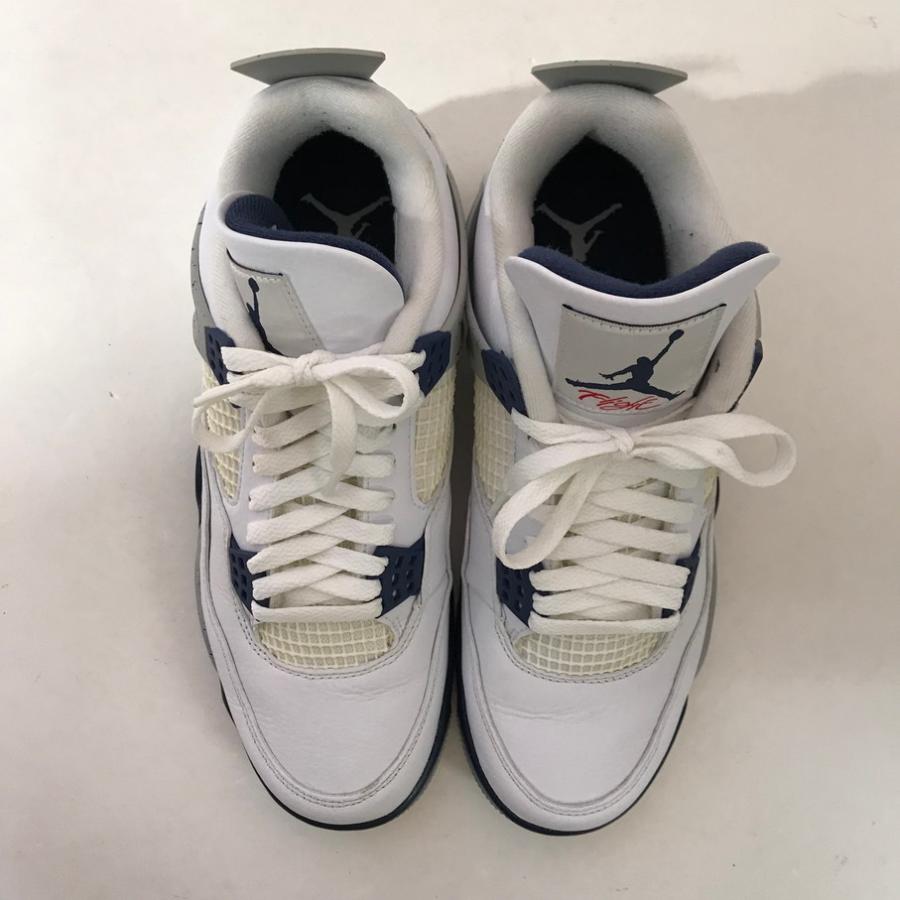 NIKE（ナイキ） NIKE AIR JORDAN 4 RETRO MIDNIGHT NAVY (ナイキ エア